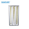 Fiberglass Material Bag Filter Pocket Filter